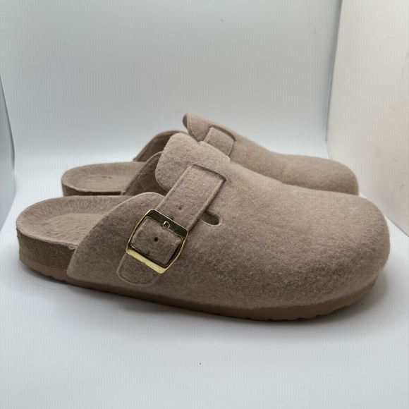 CUSHIONAIRE Womens Clog 10 SAND - Picture 1 of 7
